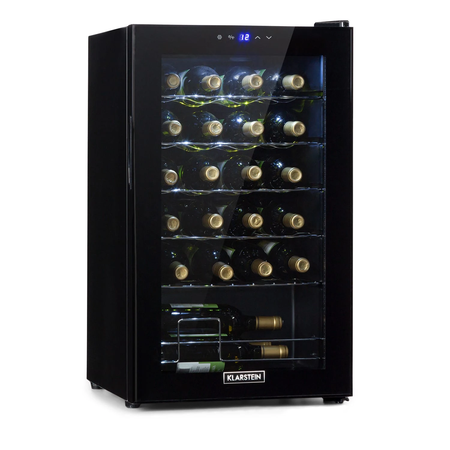 Shiraz 24 Uno Weinkühlschrank 63l 24Fl Touch-Bedienfeld 5-18°C 3 Shiraz 24 Uno Weinkühlschrank 63l 24Fl Touch-Bedienfeld 5-18°C