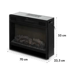 Vulsini Elektro-Kamin 1900 W LED-Technik Fernbedienung -Einrichtungsgeschäft 10035037 yy 0009 logo Klarstein Vulsini Elektrischer Kamin schwarz