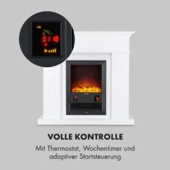 Kamini FXL Elektrischer Kamin Kamineinsatz 1000/2000W 2W LED -Einrichtungsgeschäft 10035058 de 0005 logo