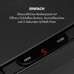 Touchless Black Stainless Steel Müllsammler Sensor 72L 4 Behälter ABS / PP / Edelstahl Schwarz -Einrichtungsgeschäft 10035097 de 0006 logo