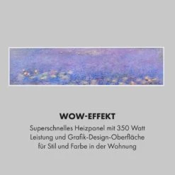 Wonderwall Air Art Smart Infrarotheizung 120x30cm 350W Wandinstallation App-Steuerung Seerosen 16 Wonderwall Air Art Smart Infrarotheizung 120x30cm 350W Wandinstallation App-Steuerung Seerosen -Einrichtungsgeschäft 10035119 de 0005 logo