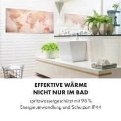 Wonderwall Air Art Smart Infrarotheizung 120x60cm 700W Wandinstallation App-Steuerung Weltkarte -Einrichtungsgeschäft 10035128 de 0006 logo