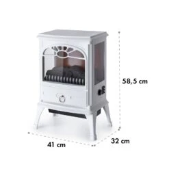 Leoben Elektrischer Kamin 900 / 1800 W Thermostat PanoramaView 17 Leoben Elektrischer Kamin 900 / 1800 W Thermostat PanoramaView -Einrichtungsgeschäft 10035148 yy 0008 logo Klarstein Leoben Elektrischer Kamin Weiss