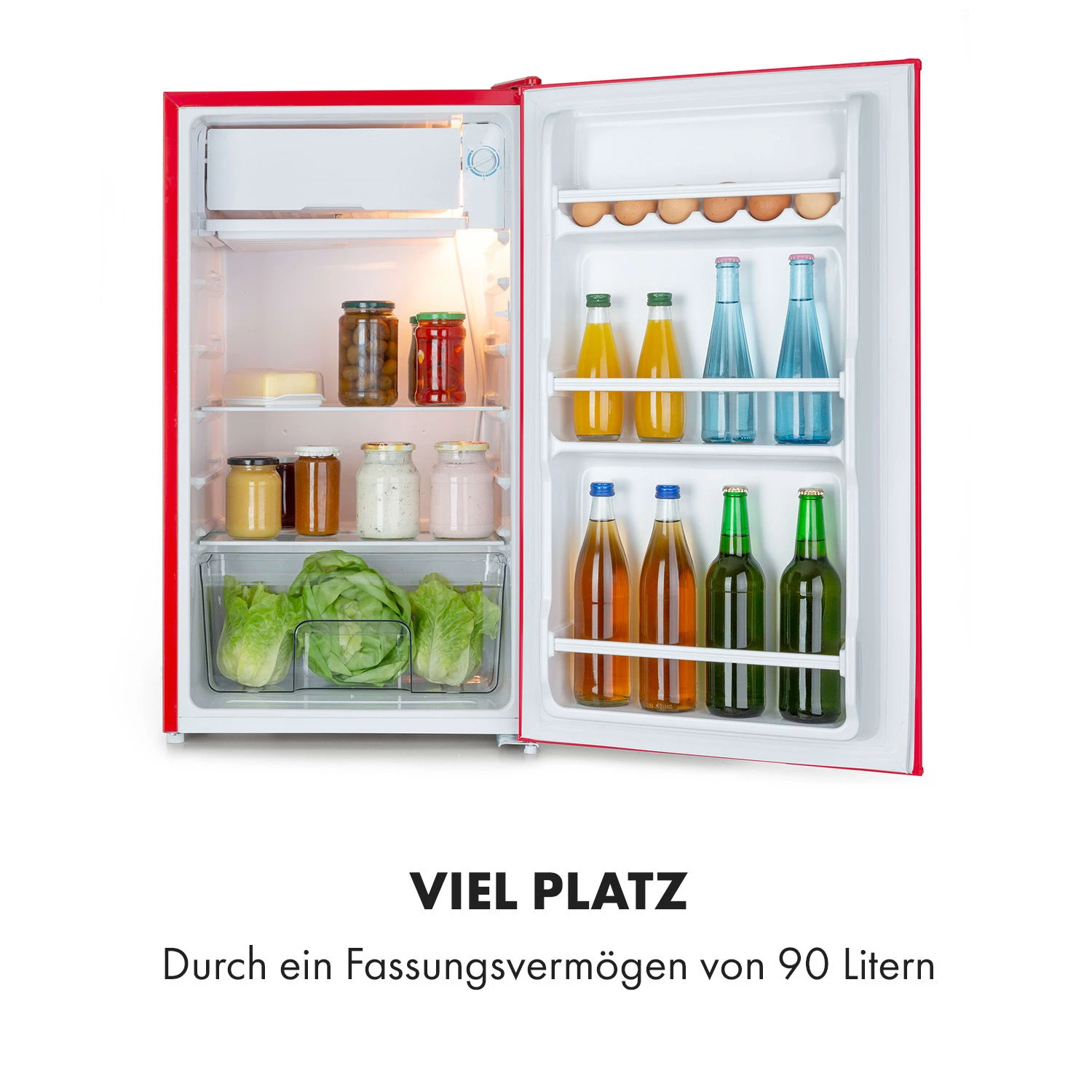Beercracker 91L Kühlschrank 7 Liter Gefrierfach Flaschenöffner 6 Beercracker 91L Kühlschrank 7 Liter Gefrierfach Flaschenöffner – Bild 4