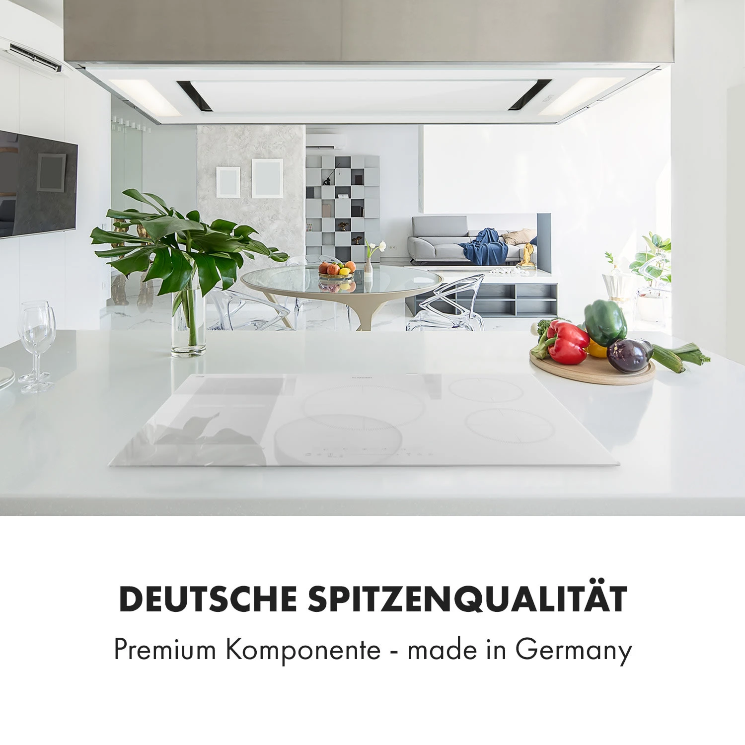 Delicatessa 90 Hybrid Einbaukochfeld Induktion 5 Zonen 7400W 10 Delicatessa 90 Hybrid Einbaukochfeld Induktion 5 Zonen 7400W – Bild 8