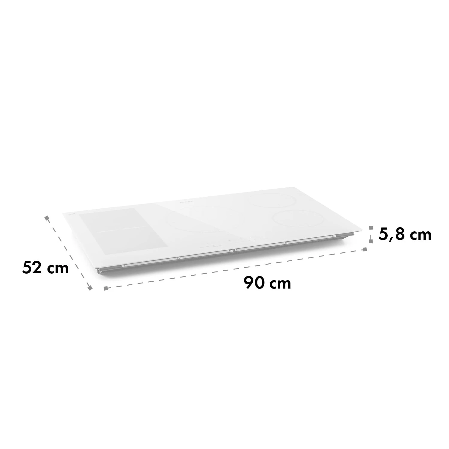 Delicatessa 90 Hybrid Einbaukochfeld Induktion 5 Zonen 7400W 13 Delicatessa 90 Hybrid Einbaukochfeld Induktion 5 Zonen 7400W – Bild 11