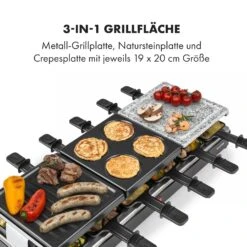 Fonduelette XL 3-in-1 Raclettegrill Fondue Naturstein 1650W 12 Pers 13 Fonduelette XL 3-in-1 Raclettegrill Fondue Naturstein 1650W 12 Pers -Einrichtungsgeschäft 10035220 de 0003 logo