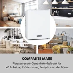 Happy Hour 33 Minibar 33L 5-15°C EEK G 25dB LED-Licht -Einrichtungsgeschäft 10035243 de 0003 logo