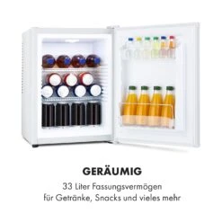 Happy Hour 33 Minibar 33L 5-15°C EEK G 25dB LED-Licht -Einrichtungsgeschäft 10035243 de 0004 logo