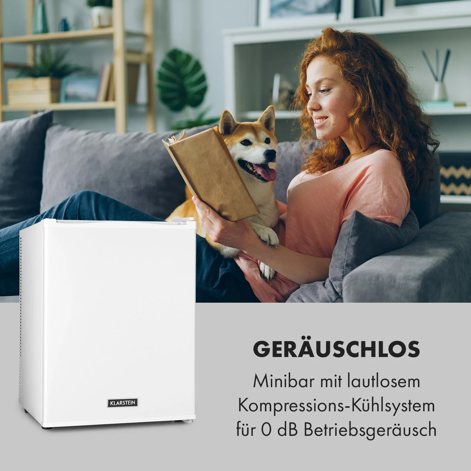 Klarstein Happy Hour Minibar 40L 5-15°C 23 DB LED-Licht 4 Klarstein Happy Hour Minibar 40L 5-15°C 23 DB LED-Licht – Bild 2