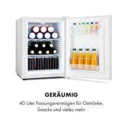 Klarstein Happy Hour Minibar 40L 5-15°C 23 DB LED-Licht 14 Klarstein Happy Hour Minibar 40L 5-15°C 23 DB LED-Licht -Einrichtungsgeschäft 10035245 de 0004 logo