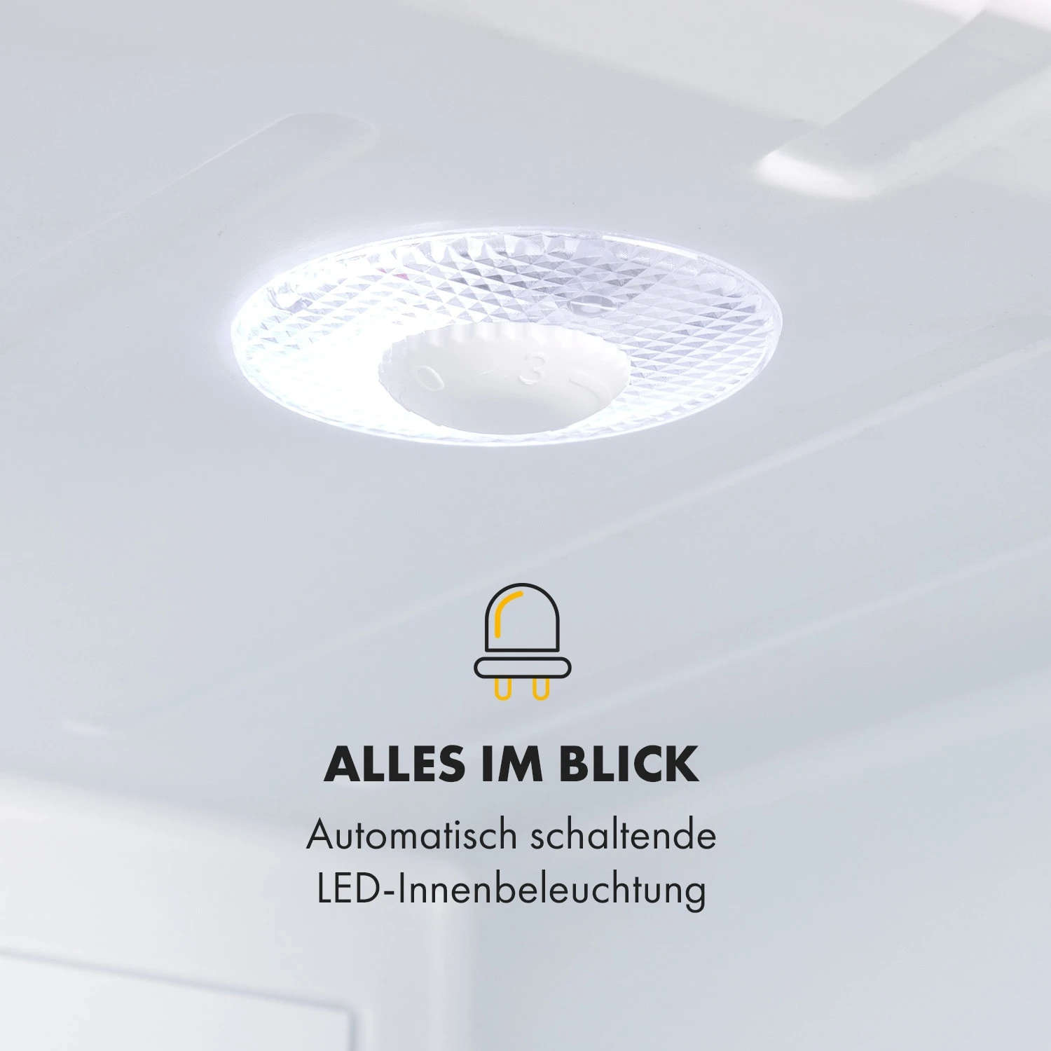 Klarstein Happy Hour Minibar 40L 5-15°C 23 DB LED-Licht 8 Klarstein Happy Hour Minibar 40L 5-15°C 23 DB LED-Licht – Bild 6