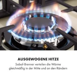 Victoria 4 Zonen Gaskochfeld 4-flammig Sabaf-Brenner Glaskeramik -Einrichtungsgeschäft 10035270 de 0003 logo