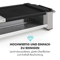 Bistecca Raclette 1200W Metall / Stein 8 Personen Kontroll-LED 12 Bistecca Raclette 1200W Metall / Stein 8 Personen Kontroll-LED -Einrichtungsgeschäft 10035293 de 0003 logo