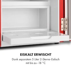 Audrey Mini 2in1 Kühlschrank EEC F Gefrierfach LED -Einrichtungsgeschäft 10035311 de 0004 logo