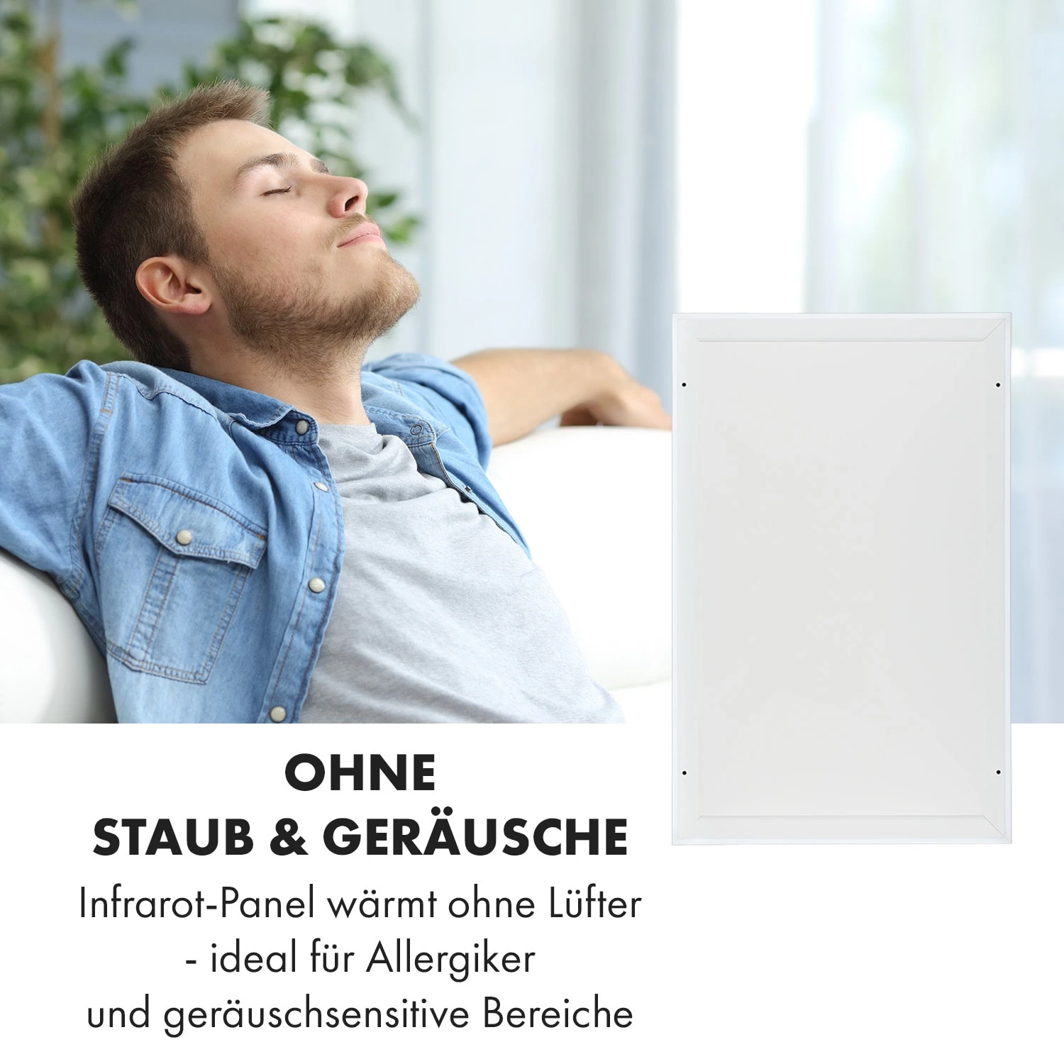 Midnight Sun Decken-Infrarotheizung 110,5 X 70,5 Cm 600 W 10 Midnight Sun Decken-Infrarotheizung 110,5 X 70,5 Cm 600 W – Bild 8