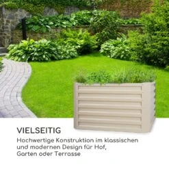 High Grow Straight Hochbeet 100x60x100cm 600l Stahl -Einrichtungsgeschäft 10035333 de 0002 logo