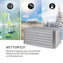 High Grow Straight Hochbeet 120x60x60cm 432l Stahl -Einrichtungsgeschäft 10035335 de 0006 logo