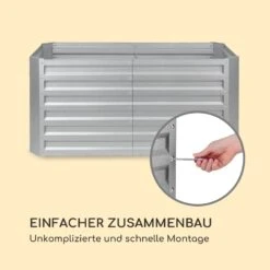 High Grow Straight Hochbeet 120x60x60cm 432l Stahl -Einrichtungsgeschäft 10035335 de 0007 logo