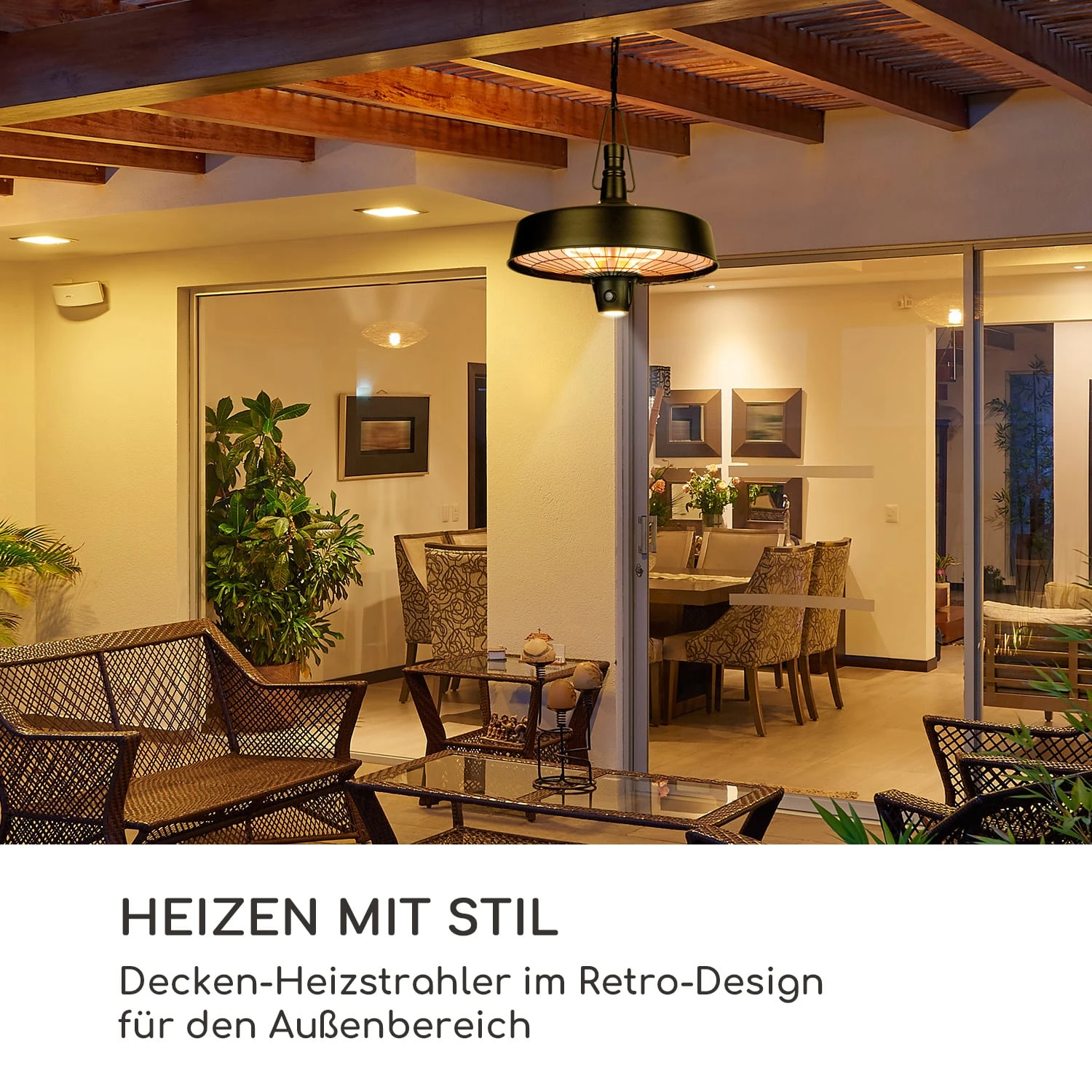 Camden Heat Deluxe Infrarot-Heizstrahler 2500W LED IP24 Decke 5 Camden Heat Deluxe Infrarot-Heizstrahler 2500W LED IP24 Decke – Bild 3