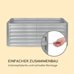 High Grow Straight Hochbeet 200x60x100cm 1200l Stahl -Einrichtungsgeschäft 10035351 de 0007 logo