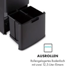 Royal Trash Matte Black Sensor-Mülleimer 72 Liter Edelstahl -Einrichtungsgeschäft 10035365 de 0005 logo