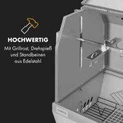 Sauenland Pro XL Spanferkelgrill Drehspieß 15W 4 Rollen Edelstahl -Einrichtungsgeschäft 10035373 de 0003 logo