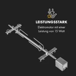 Sauenland Pro XL Spanferkelgrill Drehspieß 15W 4 Rollen Edelstahl -Einrichtungsgeschäft 10035373 de 0005 logo