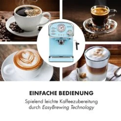 Espressionata Gusto Espressomaschine 1100W 15 Bar Druck -Einrichtungsgeschäft 10035377 de 0004 logo