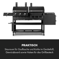 Kingsville Smoker Kombigrill Gas Kohle Smoker 13,5kW 3+1 Brenner 18 Kingsville Smoker Kombigrill Gas Kohle Smoker 13,5kW 3+1 Brenner -Einrichtungsgeschäft 10035409 de 0006 logo