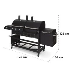 Kingsville Smoker Kombigrill Gas Kohle Smoker 13,5kW 3+1 Brenner 23 Kingsville Smoker Kombigrill Gas Kohle Smoker 13,5kW 3+1 Brenner -Einrichtungsgeschäft 10035409 yy 0011 logo