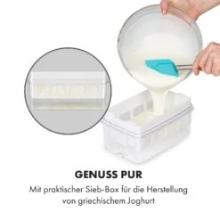 Gaia Greek Joghurt-Maker 1,26 L 6 Gläser Inkl. Sieb-Box -Einrichtungsgeschäft 10035435 de 0006 logo
