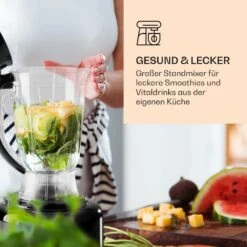 Luca Multifunktionsmixer 1000 W 3 L Stufenlose Geschwindigkeit 6 Modi -Einrichtungsgeschäft 10035487 de 0004 logo