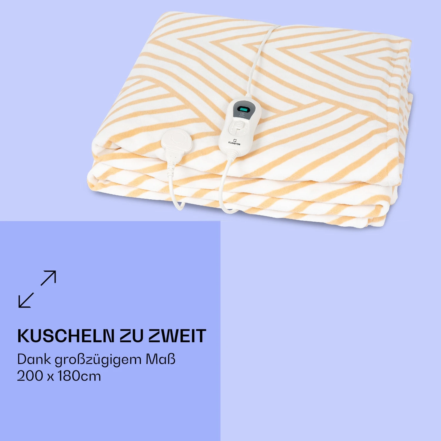 Dr. Watson XXL Heizdecke 3 Stufen Waschbar 200x180cm Mikroplüsch 7 Dr. Watson XXL Heizdecke 3 Stufen Waschbar 200x180cm Mikroplüsch – Bild 5