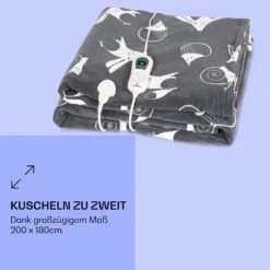 Dr. Watson XXL Heizdecke 3 Stufen Waschbar 200x180cm Coral Fleece -Einrichtungsgeschäft 10035503 de 0005 logo