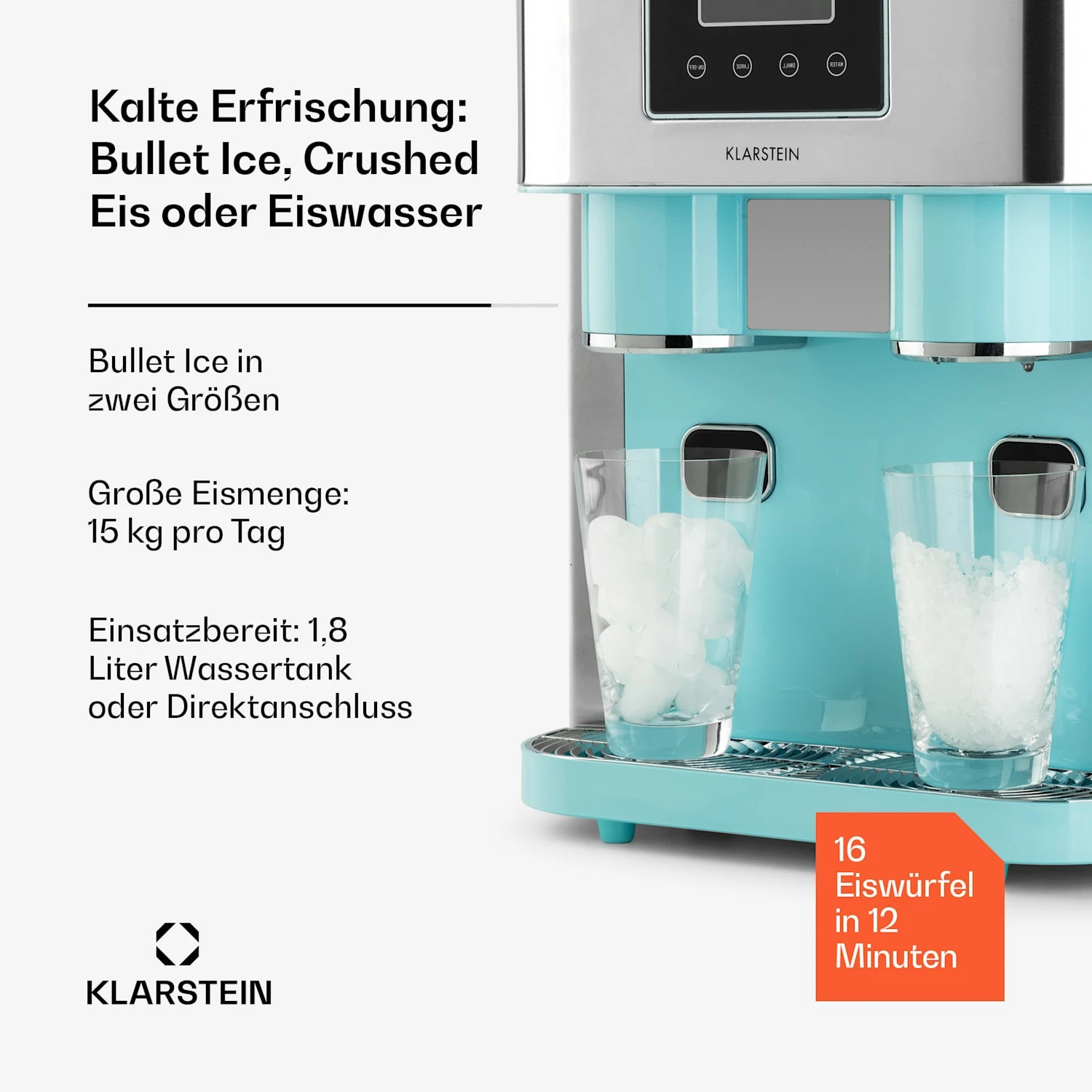 Eiszeit Crush Eiswürfelmaschine 2 Größen Crushed Ice 4 Eiszeit Crush Eiswürfelmaschine 2 Größen Crushed Ice – Bild 2