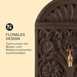 Blumquell Solarbrunnen LED 5 M Kabel Kunststein Solarpanel -Einrichtungsgeschäft 10035542 de 0005 logo