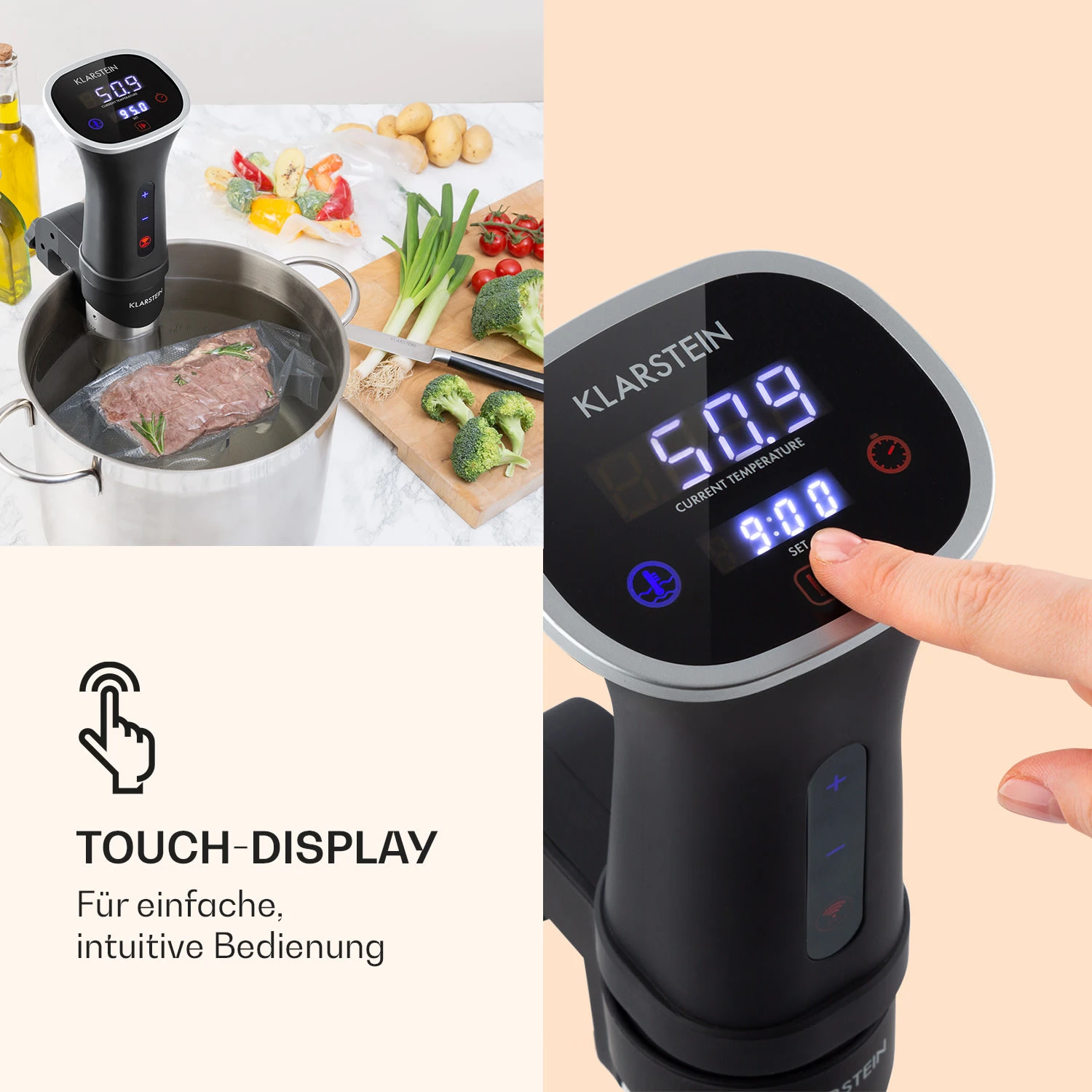 Quickstick Smart Sous Vide Pumpe 3D Circulation 20-95 °C 6 Quickstick Smart Sous Vide Pumpe 3D Circulation 20-95 °C – Bild 4