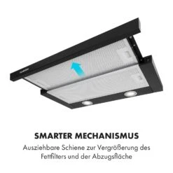 Mariana 60 Flachschirmhaube 500 M³/h Abluft LED -Einrichtungsgeschäft 10035597 de 0006 logo