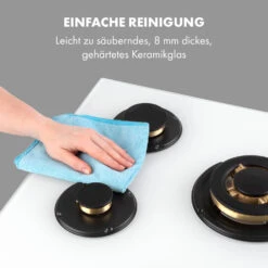 Goldflame 5 Gaskochfeld 5-flammig Messing-Brenner Glaskeramik 18 Goldflame 5 Gaskochfeld 5-flammig Messing-Brenner Glaskeramik -Einrichtungsgeschäft 10035615 de 0008 logo