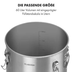 Gärkeller Pro XL Fermentierkessel 60 Liter Ablassventil 304-Edelstahl -Einrichtungsgeschäft 10035622 de 0003 logo