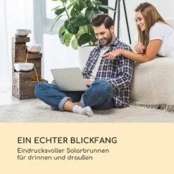 Fez Solarbrunnen LED 34 X 76 X 36 Cm (BxHxT) Polyresin -Einrichtungsgeschäft 10035716 de 0003 logo