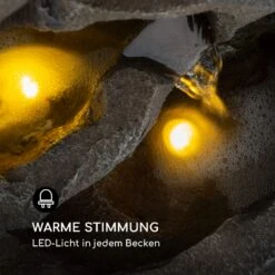 Stonehenge Solarbrunnen LED-Beleuchtung Polyresin Lithium-Ionen-Akku -Einrichtungsgeschäft 10035727 de 0004 logo