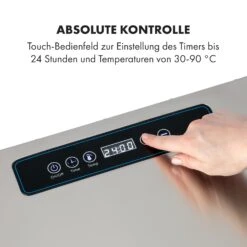 Captain Jerky 110 Dörrautomat 1000W 30-90 °C 24h-Timer Edelstahl -Einrichtungsgeschäft 10035735 de 0003 logo