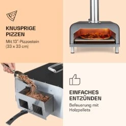 Diavolo Pizza-Pelletofen Inkl. Pizzastein Thermometer Edelstahl 12 Diavolo Pizza-Pelletofen Inkl. Pizzastein Thermometer Edelstahl -Einrichtungsgeschäft 10035757 de 0003 logo