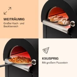 Diavolo Napoletana Pizzaofen Holzofen Rostfreier Edelstahl -Einrichtungsgeschäft 10035759 de 0003 logo