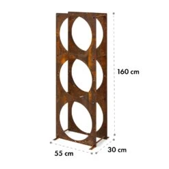 Trio Circulo Holzspeicher 55 X 160 X 30 Cm 3 Mm Stahl Regal Rostoptik -Einrichtungsgeschäft 10035767 yy 0005 logo