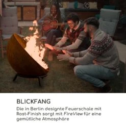 Fireball Rust Feuerschale 60 Cm Ø Kippbare Rost-Finish Rost -Einrichtungsgeschäft 10035770 de 0005 logo