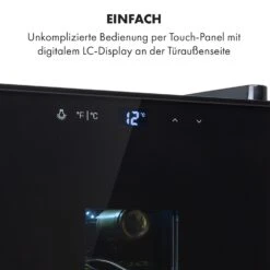 Bellevin 6 Uno Weinkühlschrank 17 Liter 11-18 °C SingleZone LED 14 Bellevin 6 Uno Weinkühlschrank 17 Liter 11-18 °C SingleZone LED -Einrichtungsgeschäft 10035858 de 0004 logo