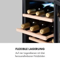 Reserva 12 Uno Weinkühlschrank 12 Flaschen 31 Liter Edelstahl -Einrichtungsgeschäft 10035859 de 0007 logo